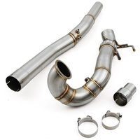VW Golf R MK7 MK7.5 2.0 TSI 13-20 3.5" Decat Downpipe