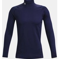 Under Armour Mens Coldgear Armour Fitted Mock - Navy 410 - Size:XL