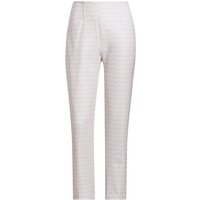 ADIDAS Ultimate365+ Printed Ankle Women's Golf Trousers - Wonder Quartz - Width:S-Leg Length:Standard