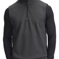 Under Armour Drive Midlayer Golf Vest - Black (001) - Size:XXL