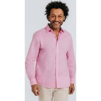 Dobell Promotion Enjoy 50% Discount on Pink Linen Shirt