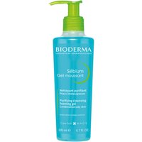 Bioderma Sébium Gel Moussant Purificante - Detergente Delicato per Pelli Miste e Grasse 200 ml