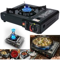 Fornello per campeggio barca feste portatile a gas butano fornelletto da cucina