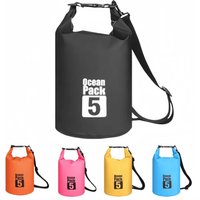 Borsa Stagna Impermeabile 5L con Tracolla – Ideale per Sport Acquatici, Campeggio e Attività Outdoor