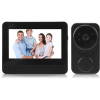 Videocitofono con Monitor, Visione Notturna, Voce Bidirezionale, Angolo di Visione Ampio