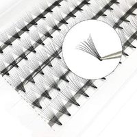 Women of wonder Kit Ciglia finte Rinfoltimento 60 ciuffi 10 mm singole estensioni ciglia per sguardo profondo