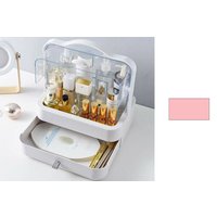 Organizer Box Cosmetici Cassetto Maniglia Antipolvere Espositore Makeup LD-388