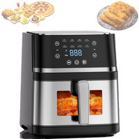 Friggitrice ad Aria 12 Litri Digitale, 2400W, 8 Programmi, Antiaderente