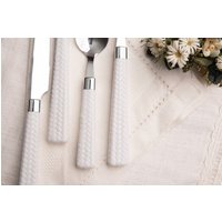 Bavaria Servizio Posate 24pz Acciaio Inox 18/10 Corredo Sposa Regalo Donna