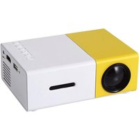 Mini Proiettore Portatile a Colori LED LCD - Proiettore Video TV, Film, Giochi 1080P per film, dimostrazioni, home theater - Compatibile con smartphone, for iPad, TV, laptop