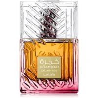Lattafa Khamrah Dukhan Eau de Parfum 100 ml – Profumo Unisex Intenso e Speziato con Note di Tabacco, Ambra e Spezie Orientali