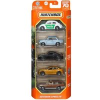 Matchbox 5-pack autootjes - HKY25 - Autobahn Express IV