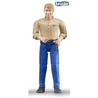Bruder Bworld 60006 Blonde man met schoenen