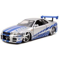 Fast and Furious 1:24 2002 Nissan GT-R (R34)