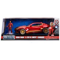 Marvel Iron Man 2016 Chevy Camaro SS 1:24
