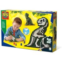 SES Gieten en schilderen - T-Rex met skelet