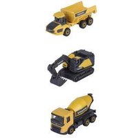 Majorette Volvo Construction 3-pack 7,5c - Met betonmixer