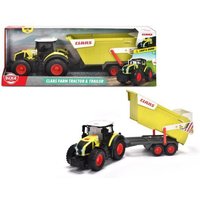 Dickie Claas Farm Tractor en Trailer 64cm