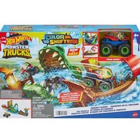 Hot Wheels Monster Trucks Color Shifters Swamp Chomp speelset