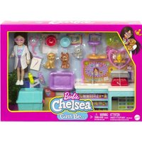 Barbie Chelsea - Dierenarts speelset met pop