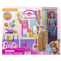 Barbie Maak- en verkoopboetiek met pop