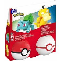 Fisher Price Mega Construx Pokemon Pokebal Bulbasaur & Psyduck