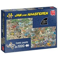 Jan van Haasteren Safari en De Storm 2-in-1 1000 stukjes