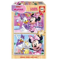 Minnie Houten Puzzel 2x50 stukjes