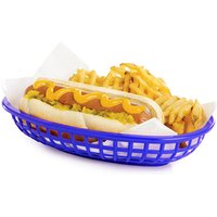 Click to view product details and reviews for Classic Oval Food Basket Blue 24x15x5cm Case Of 36. Click to view product details and reviews for Classic Oval Food Basket Blue 24x15x5cm Case Of 36.