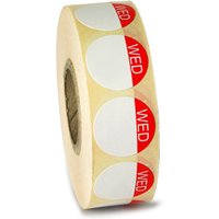 Click to view product details and reviews for Food Label Day Dots Wednesday Pack Of 1000. Click to view product details and reviews for Food Label Day Dots Wednesday Pack Of 1000.