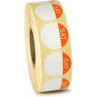 Click to view product details and reviews for Food Label Day Dots Saturday Pack Of 1000. Click to view product details and reviews for Food Label Day Dots Saturday Pack Of 1000.