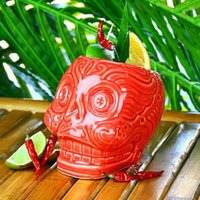 Click to view product details and reviews for Mexican Day Of The Dead Skull Mug Red 176oz 500ml Case Of 24. Click to view product details and reviews for Mexican Day Of The Dead Skull Mug Red 176oz 500ml Case Of 24.