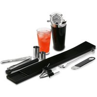 Click to view product details and reviews for Black Vinyl Boston Cocktail Shaker Set. Click to view product details and reviews for Black Vinyl Boston Cocktail Shaker Set.