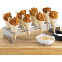 Click to view product details and reviews for Mini Serving Cone Holder Roaster. Click to view product details and reviews for Mini Serving Cone Holder Roaster.