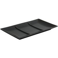 Click to view product details and reviews for Midnight 3 Compartment Black Stoneware Plate 25 X 12cm Case Of 6. Click to view product details and reviews for Midnight 3 Compartment Black Stoneware Plate 25 X 12cm Case Of 6.
