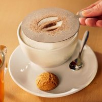 Click to view product details and reviews for Genware Stainless Steel Coffee Stencil Coffee Bean Design Single. Click to view product details and reviews for Genware Stainless Steel Coffee Stencil Coffee Bean Design Single.