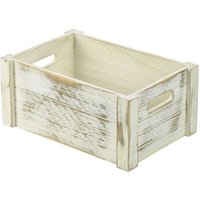 Click to view product details and reviews for Wooden Crate White Wash Finish 34 X 23 X 15cm. Click to view product details and reviews for Wooden Crate White Wash Finish 34 X 23 X 15cm.