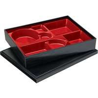 Click to view product details and reviews for Japanese 5 Compartment Luxe Bento Box 325 X 255cm Case Of 6. Click to view product details and reviews for Japanese 5 Compartment Luxe Bento Box 325 X 255cm Case Of 6.