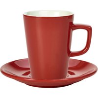 Click to view product details and reviews for Royal Genware Red Latte Mug And Red Saucer 12oz 340ml Set Of 6. Click to view product details and reviews for Royal Genware Red Latte Mug And Red Saucer 12oz 340ml Set Of 6.
