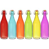 Click to view product details and reviews for Coloured Glass Swing Top Bottles 1ltr Case Of 12. Click to view product details and reviews for Coloured Glass Swing Top Bottles 1ltr Case Of 12.