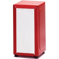 Click to view product details and reviews for Red Stainless Steel Napkin Dispenser With 250 Napkins. Click to view product details and reviews for Red Stainless Steel Napkin Dispenser With 250 Napkins.