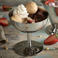 Click to view product details and reviews for Stainless Steel Stemmed Sundae Cup 8oz 230ml Case Of 12. Click to view product details and reviews for Stainless Steel Stemmed Sundae Cup 8oz 230ml Case Of 12.