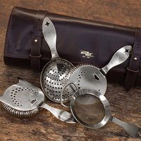 Click to view product details and reviews for Bonzer Heritage Barware Leather Roll Bag Stainless Steel. Click to view product details and reviews for Bonzer Heritage Barware Leather Roll Bag Stainless Steel.