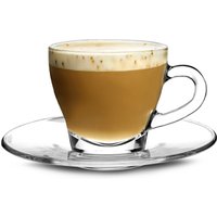 Click to view product details and reviews for Borgonovo Taza Ischia Cappuccino Glass And Saucer 63oz 180ml Set Of 6. Click to view product details and reviews for Borgonovo Taza Ischia Cappuccino Glass And Saucer 63oz 180ml Set Of 6.