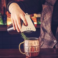 Click to view product details and reviews for Triangular Cocktail Strainer. Click to view product details and reviews for Triangular Cocktail Strainer.