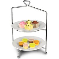 Click to view product details and reviews for Utopia Savoy 2 Tier Cake Plate Stand 33cm With 23cm Plates. Click to view product details and reviews for Utopia Savoy 2 Tier Cake Plate Stand 33cm With 23cm Plates.