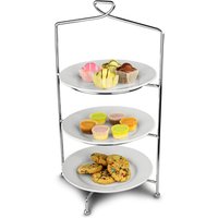 Click to view product details and reviews for Utopia Savoy 3 Tier Cake Plate Stand 46cm With 23cm Plates. Click to view product details and reviews for Utopia Savoy 3 Tier Cake Plate Stand 46cm With 23cm Plates.