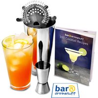 Click to view product details and reviews for Basic Cocktail Shaker Set With Cocktail Book. Click to view product details and reviews for Basic Cocktail Shaker Set With Cocktail Book.
