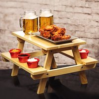 Click to view product details and reviews for Miniature Pine Picnic Bench Serving Platter Case Of 4. Click to view product details and reviews for Miniature Pine Picnic Bench Serving Platter Case Of 4.