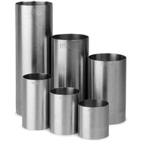 Click to view product details and reviews for Stainless Steel Thimble Bar Measures 6 Piece Bundle Set. Click to view product details and reviews for Stainless Steel Thimble Bar Measures 6 Piece Bundle Set.